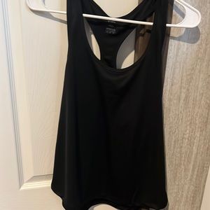 Like new black razorback tank top